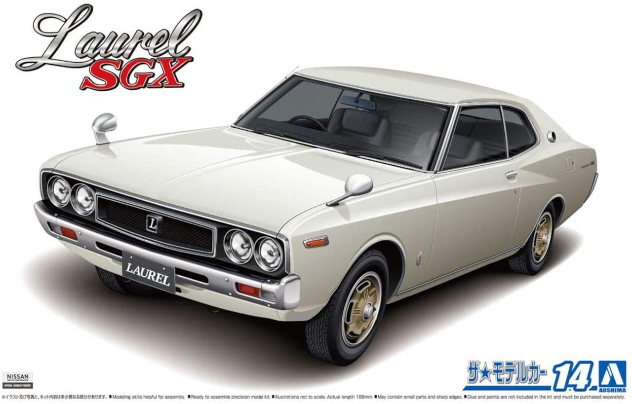 The Model Car 1/24 Nissan KHC130 Laurel HT2000 SGX '72