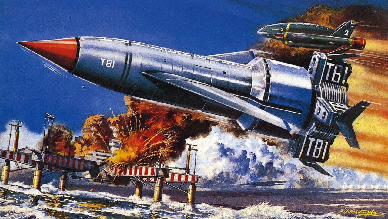 Thunderbirds 1/144 Thunderbird No.1 Plastic Model