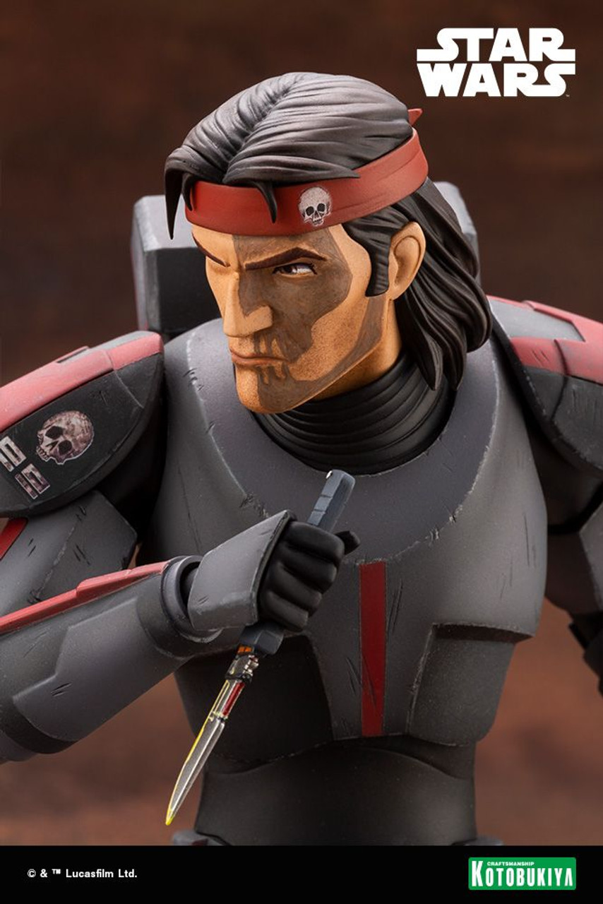 ARTFX クロスヘアー THE BAD BATCH 1/7 フィギュア】ARTFX スター・ウォーズ バッド・バッチ クロス