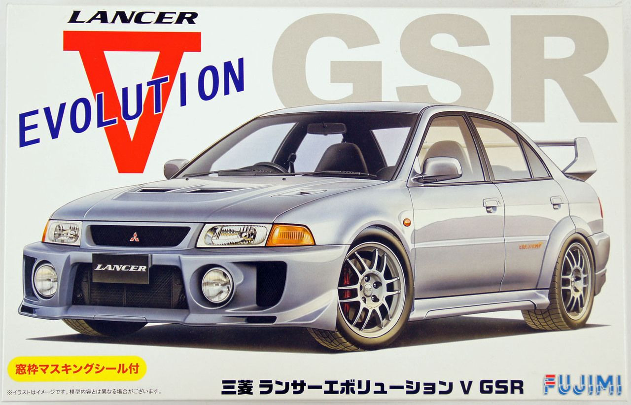 Inch Up 1 24 Mitsubishi Lancer Evolution V Gsr Plastic Model Inch Up 1 24 Mitsubishi Lancer Evolution V Gsr Plastic Model