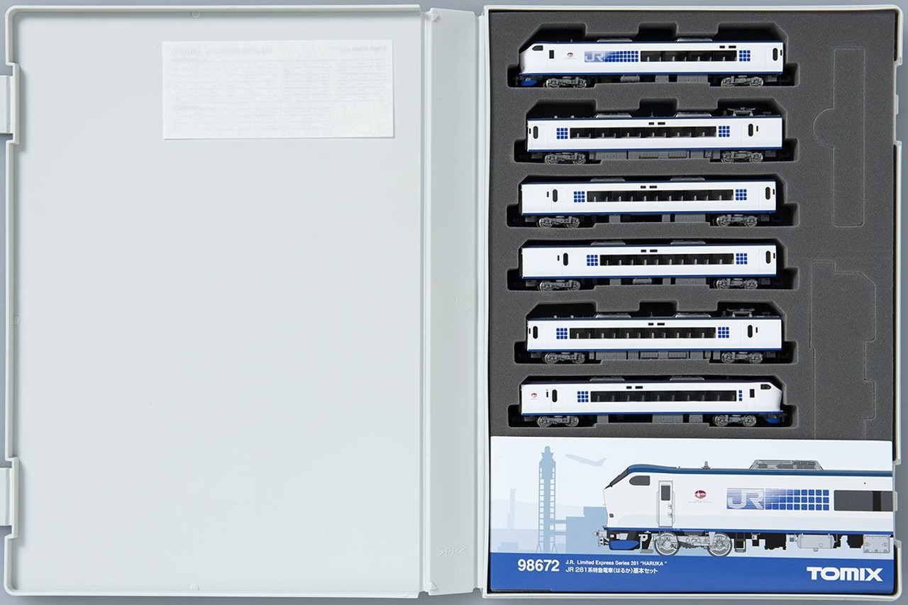 98672 JR Series 281 Haruka 6 Cars Set (N scale)