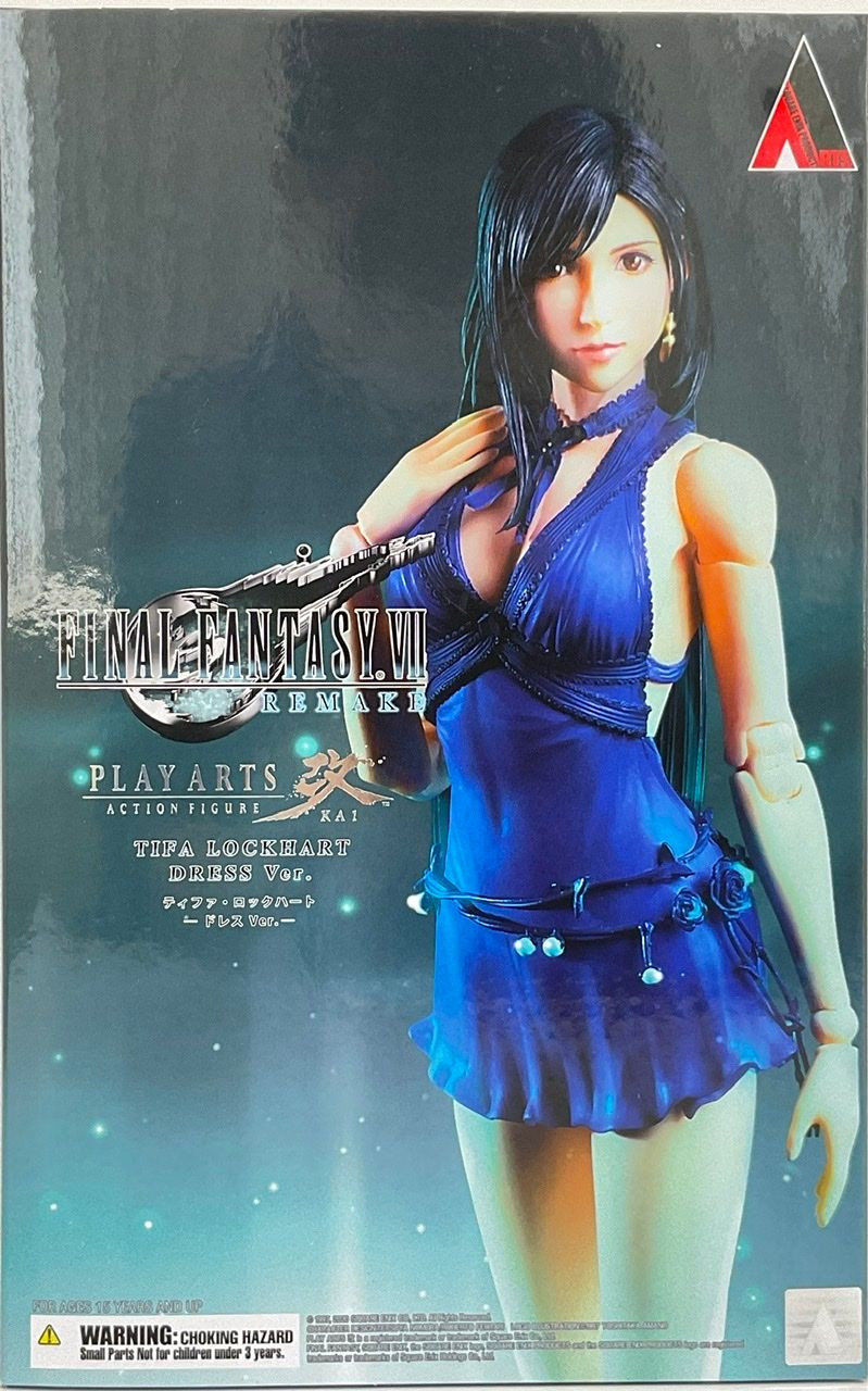 Play Arts Kai Tifa Lockhart Dress Ver. Figure Final Fantasy VII Remake