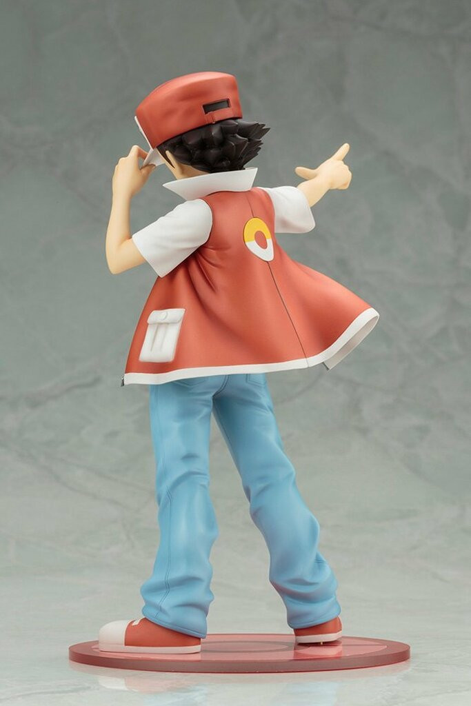 Kotobukiya ARTFX J Red with Pikachu 1/8 Figure (Pokemon)