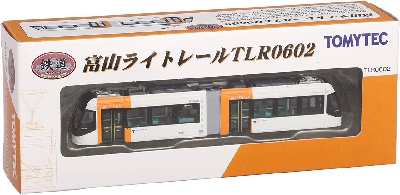 Toyama Light Rail TLR0602 (Orange) (N scale)