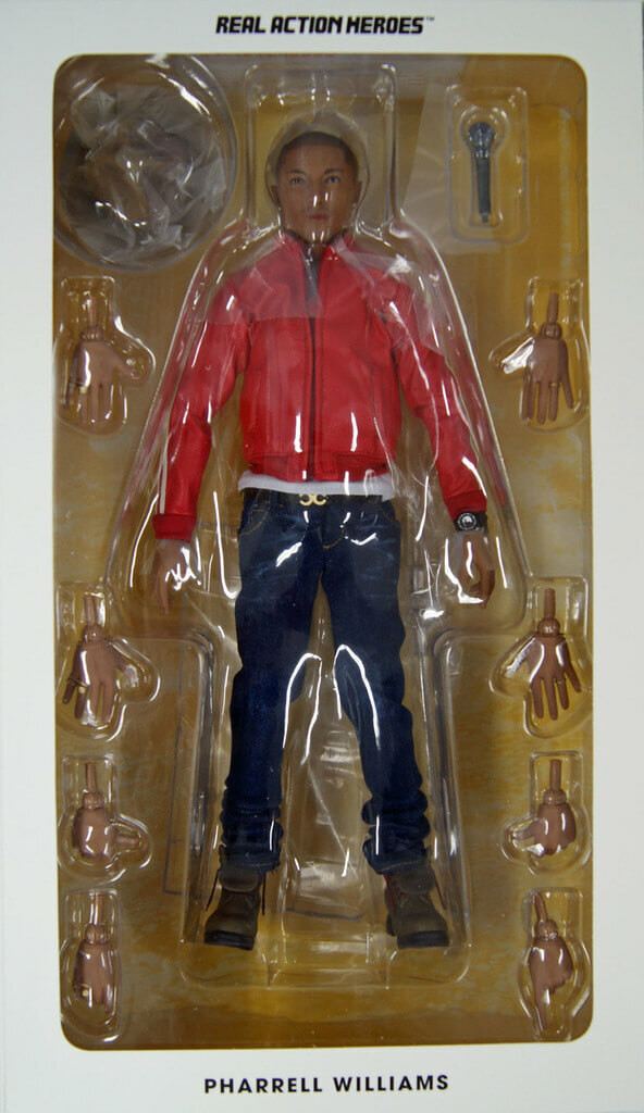 Medicom RAH-755 Pharrell Williams Figure | PlazaJapan