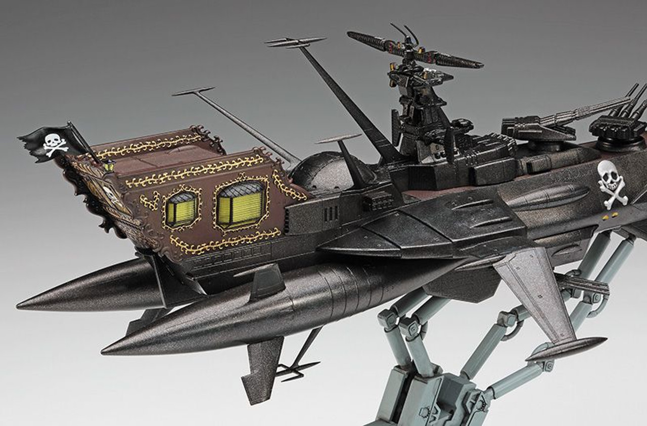 Captain Harlock : Albator - Maquette Space Pirate Battelship Arcadia 3rd  Ship KAI Strong Attack Type - Imagin'ères