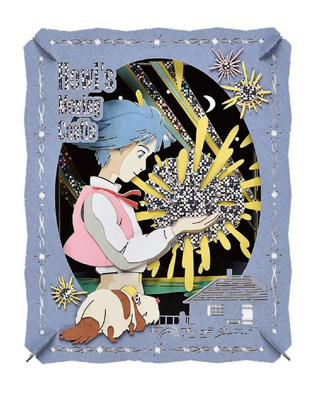 HOWL'S MOVINGCASTLE アクリルアート Paper Theater Studio Ghibli Howl's Moving Castle Walking in