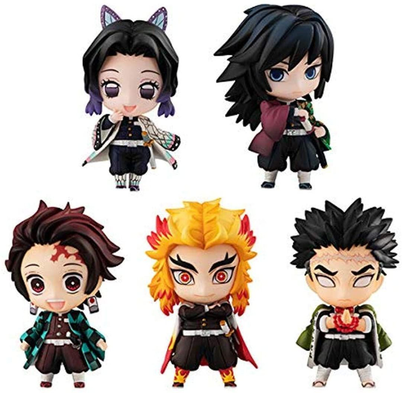 Megahouse Tanjiro and the Pillars Mascot Set A (Demon Slayer: Kimetsu no  Yaiba)