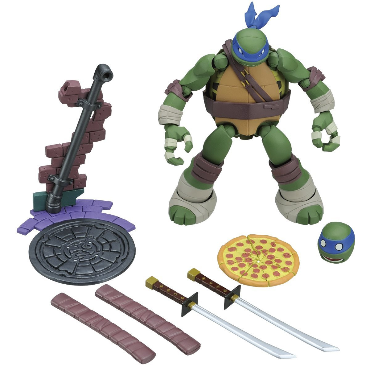 Kaiyodo Revoltech Teenage Mutant Ninja Turtles Leonardo Figure
