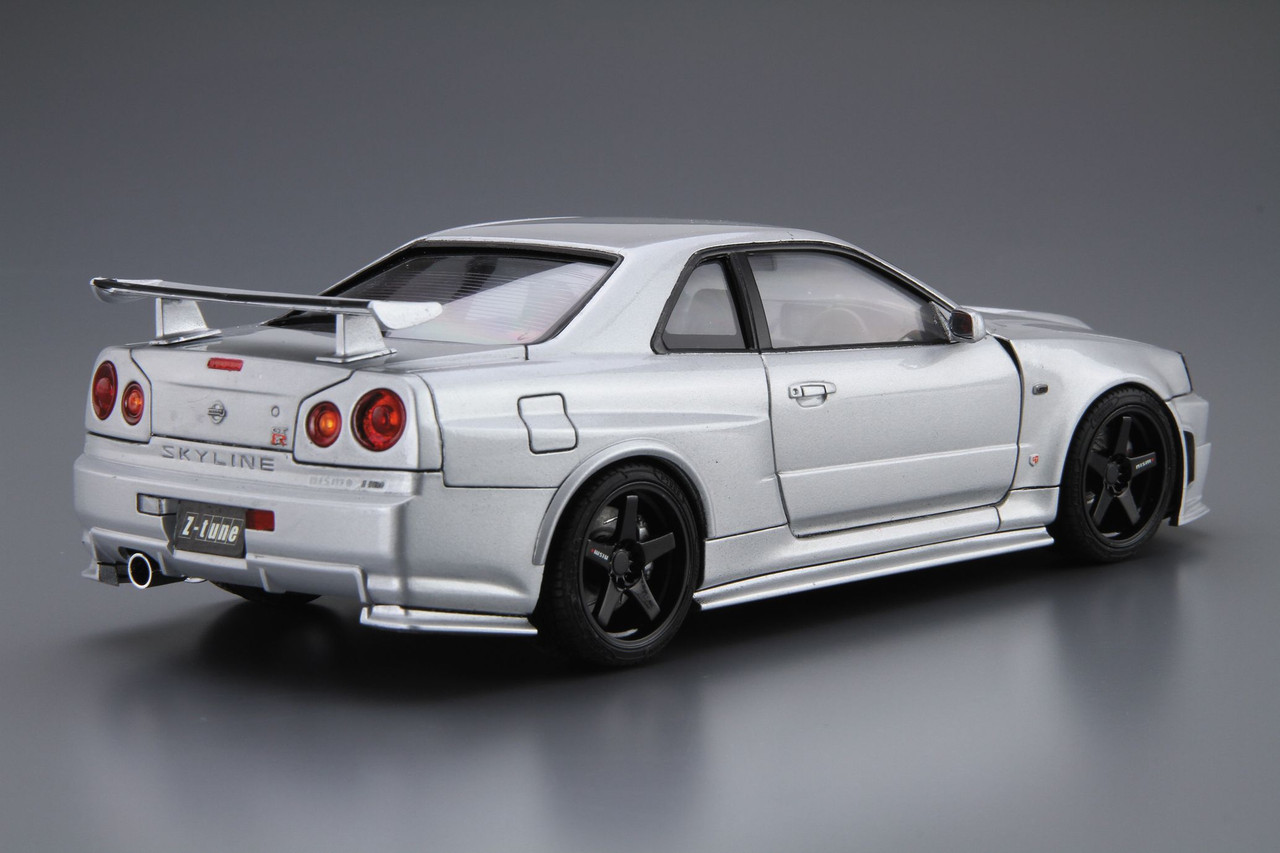 The Model Car 1/24 Nismo BNR34 Skyline GT-R Z-tune '04 Plastic Model