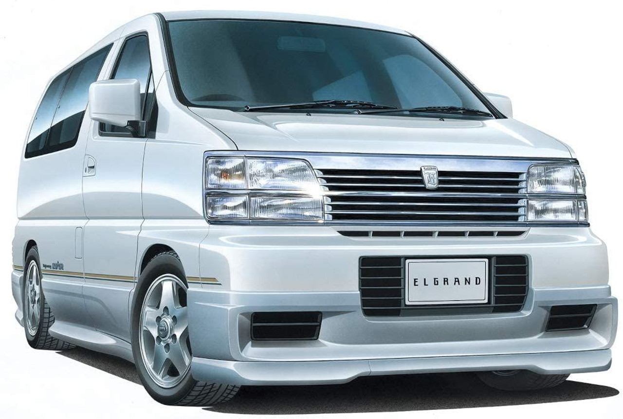 The Model Car 1/24 Nissan E50 Elgrand `99 Plastic Model