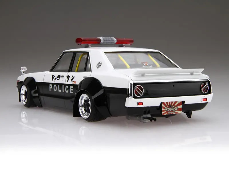 Liberty Walk 1/24 Nissan Skyline Kenmary Works 4Dr Police Car