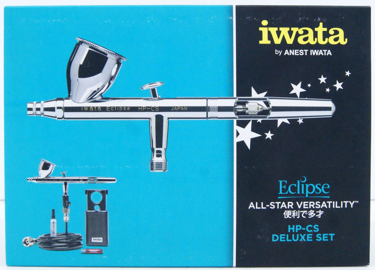 Iwata ECLIPSE Gravity Feed Dual Action Airbrush Value Set HP-CS