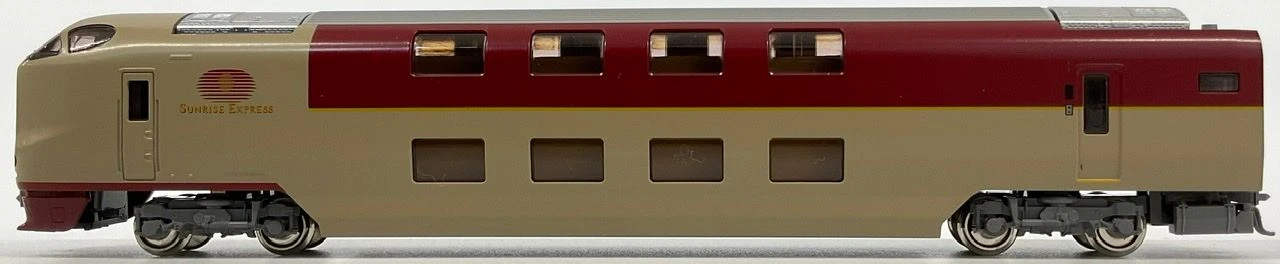 KATO N Gauge 285 Series 0 Sunrise Express – 7-teiliger Zug Mit Pantographen-Erweiterung, Modell 10-1564, Originalgetreue Nachbildung KATO N Gauge 285 Series 0 Sunrise Express – 7-teiliger Zug Mit Pantographen-Erweiterung, Modell 10-1564, Originalgetreue Nachbildung