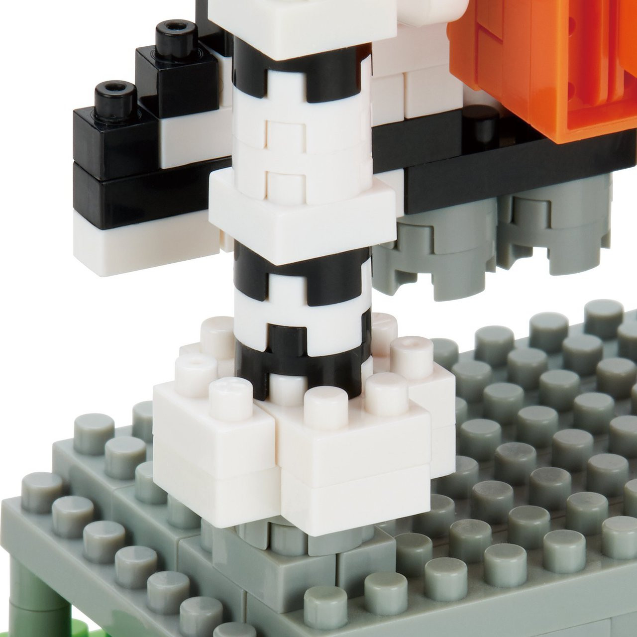 Kawada NBH-131 nanoblock Space Shuttle Launch Pad - Plaza Japan