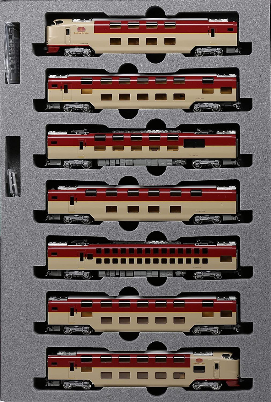 Kato 10-1565 Series 285-3000 'Sunrise Express' (Pantograph Expansion  Configuration) 7 Cars Set (N scale)