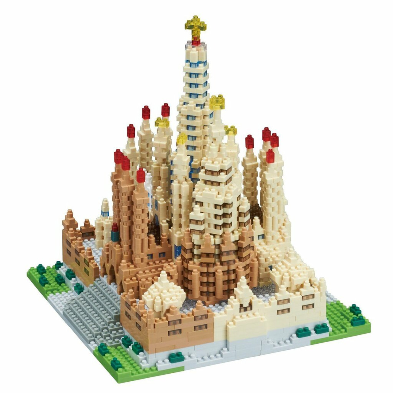 Kawada NB-028 nanoblock Sagrada Familia Deluxe Edition - Plaza Japan