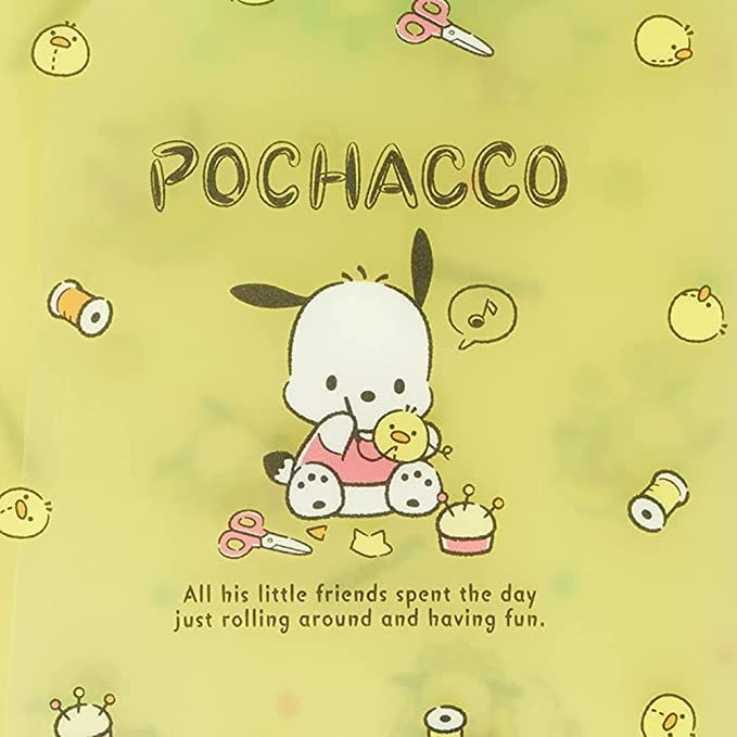 Clear File with Pocket Pochacco