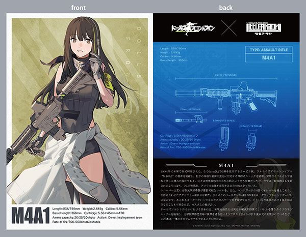Military Series 1/12 Little Armory LADF21 Anime: Girls' Frontline