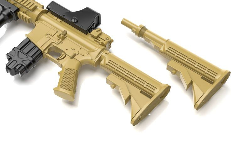 Military Series 1/12 Little Armory LADF21 Anime: Girls' Frontline