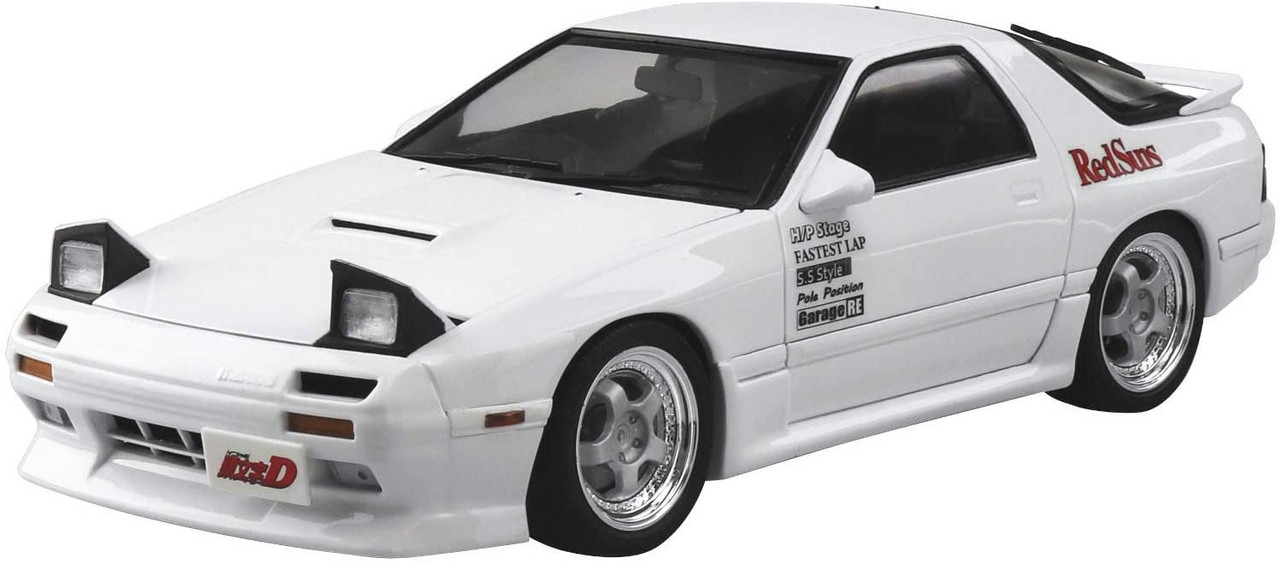 Aoshima Initial D 1/24 Takahashi Ryosuke's FC3S RX-7 Plastic Model