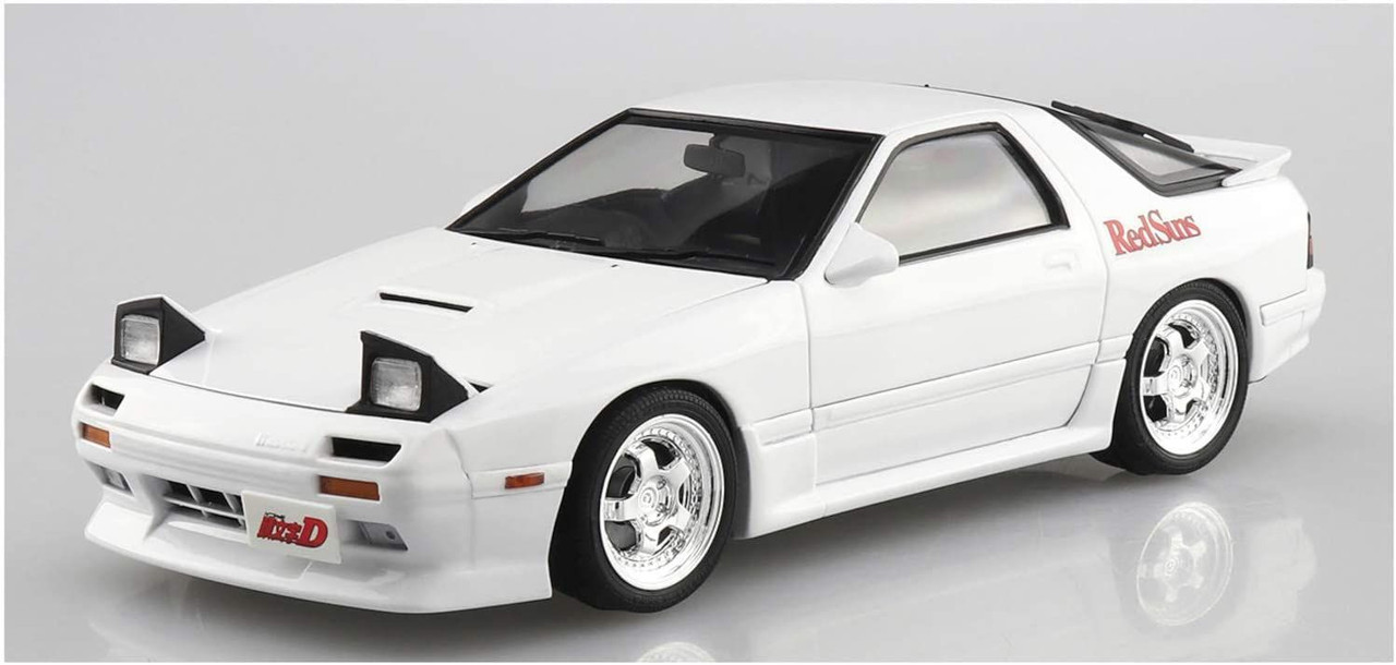 Initial D 1/24 Mazda RX-7 FC3S Initial D Project D Version Plastic