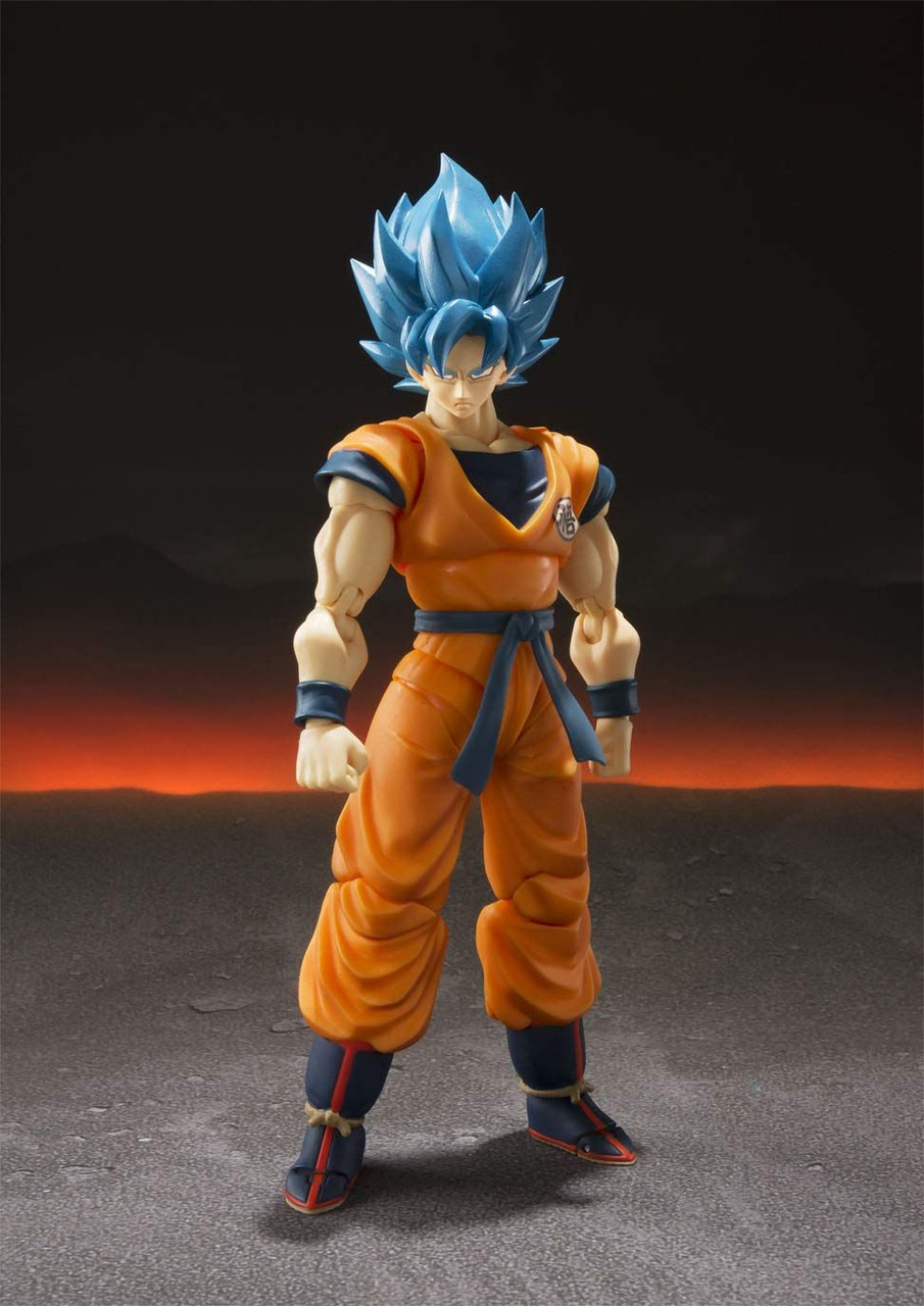Figure Dragon Ball Super Goku Super Sayajin Blue Big Size em