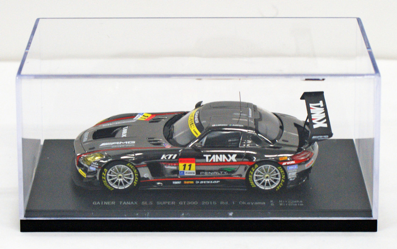 Ebbro 45285 GAINER TANAX SLS SUPER GT300 2015 Rd.1 Okayama No.11 1/43 Scale