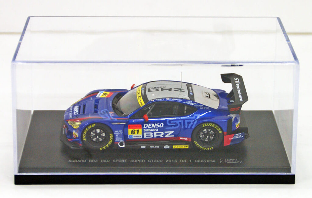 Ebbro 45294 SUBARU BRZ R&D SPORT SUPER GT300 2015 Rd.1 Okayama No.61 1/43  Scale