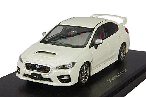 Ebbro 45309 SUBARU WRX STI 2014 (White) 1/43 Scale - Plaza Japan