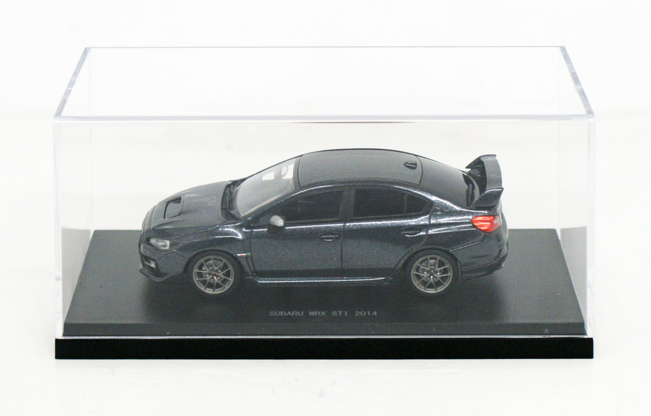 Ebbro 45311 SUBARU WRX STI 2014 (Dark Gray) 1/43 Scale - Plaza Japan