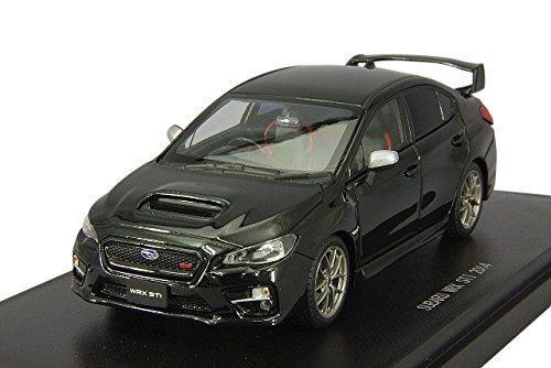 Ebbro 45312 SUBARU WRX STI 2014 (Black) 1/43 Scale - Plaza Japan