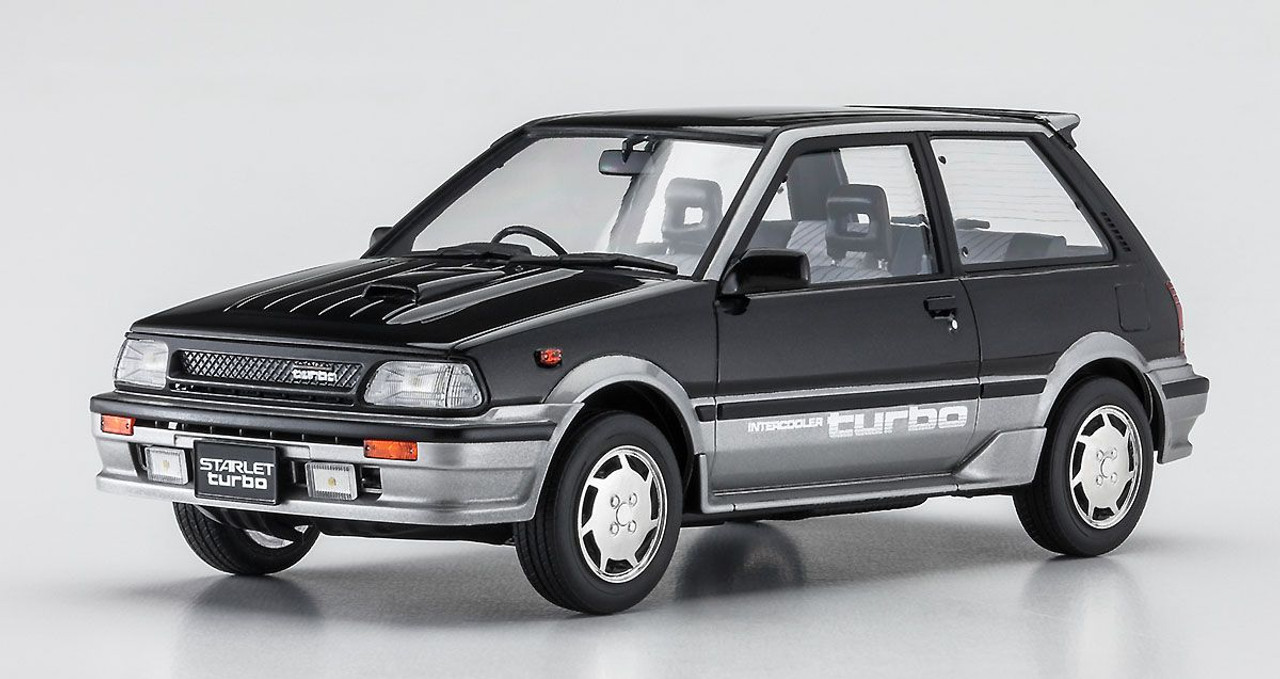 Hasegawa 1/24 Toyota Starlet EP71 Turbo S (3Door) Mid Model Plastic Model