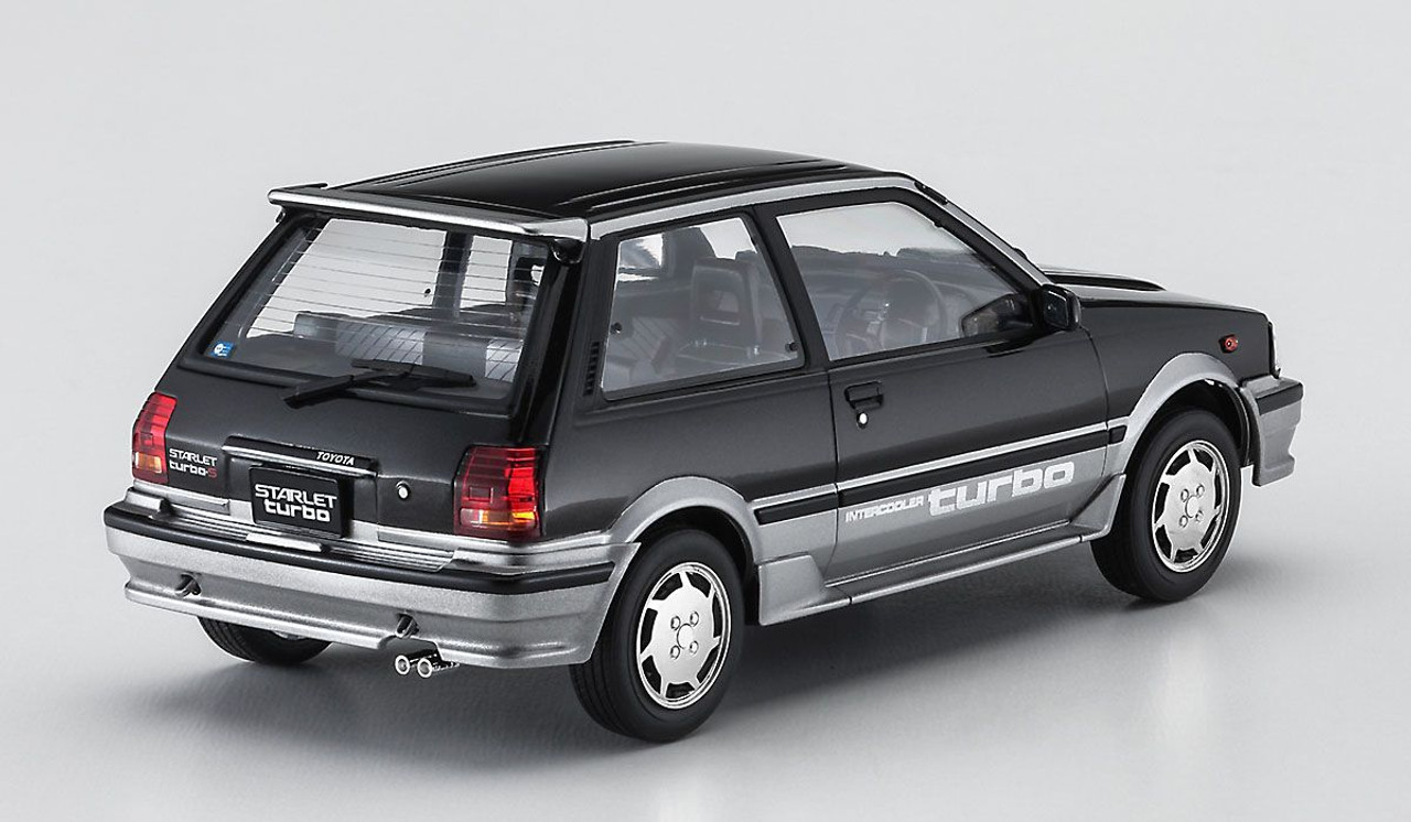 Hasegawa 1/24 Toyota Starlet EP71 Turbo S (3Door) Mid Model Plastic Model