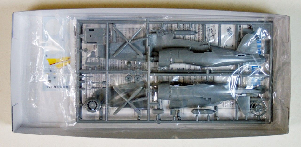 1/72 Mitsubishi J2M3 Raiden (Jack) Japanese Navy Interceptor