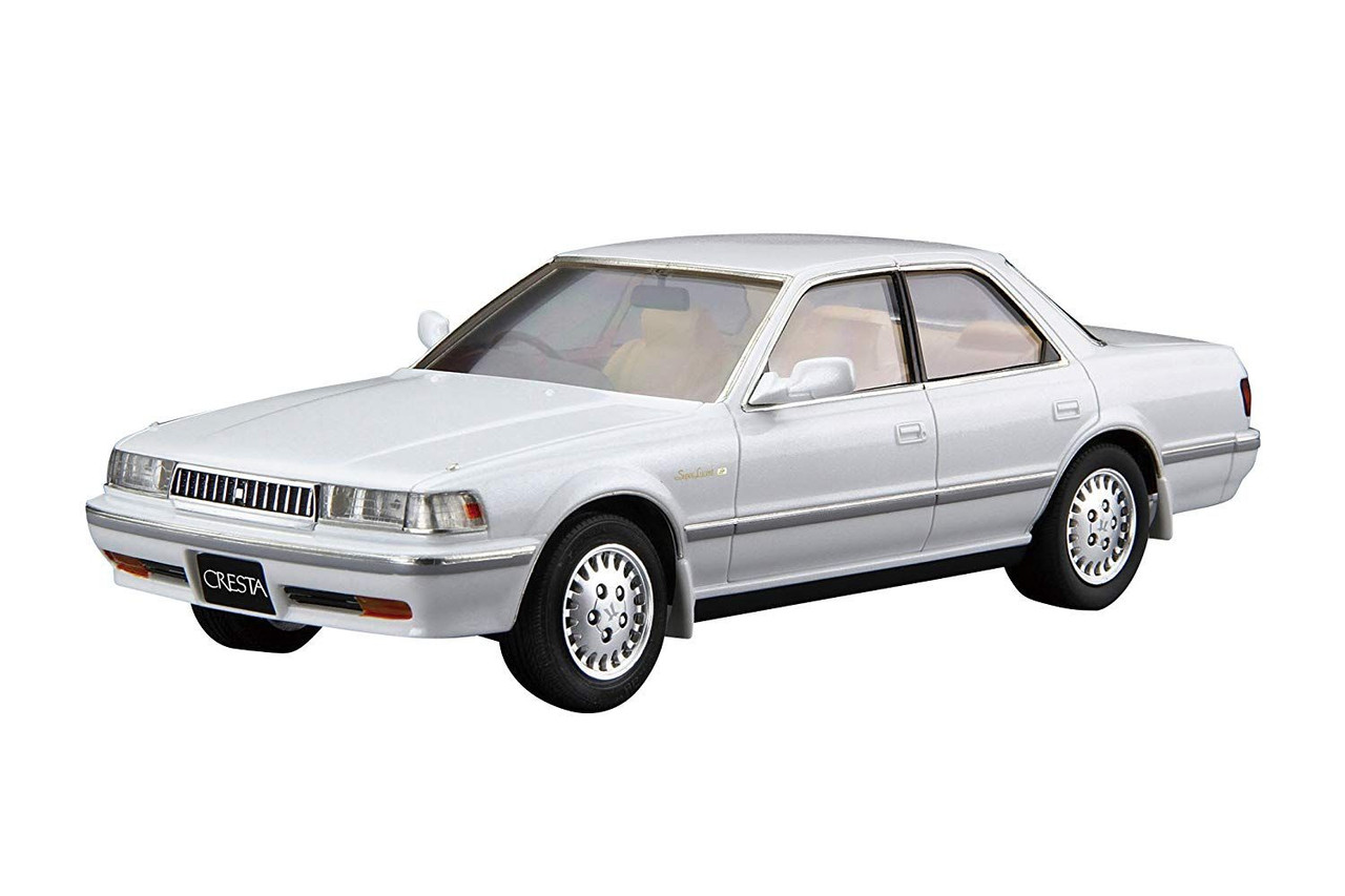 The Model Car 1/24 Toyota JZX81 Cresta 2.5 Super Lucent G '90 