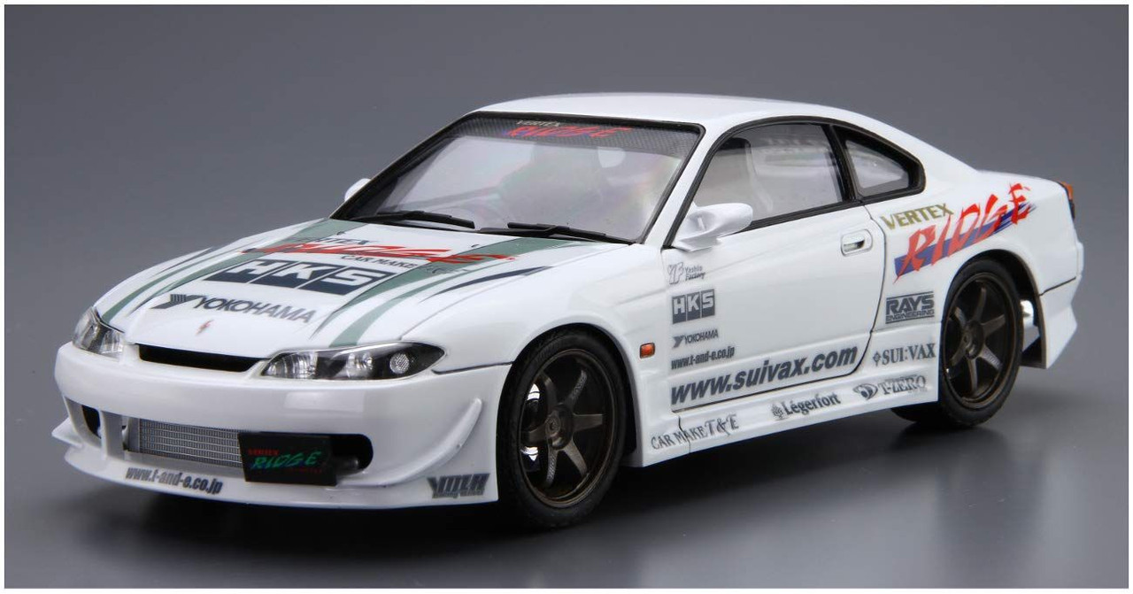 NO.151  1/24 VERTEX S15 シルビア The Tuned Car 1/24 Nissan Vertex S15 Silvia `99 Plastic Model
