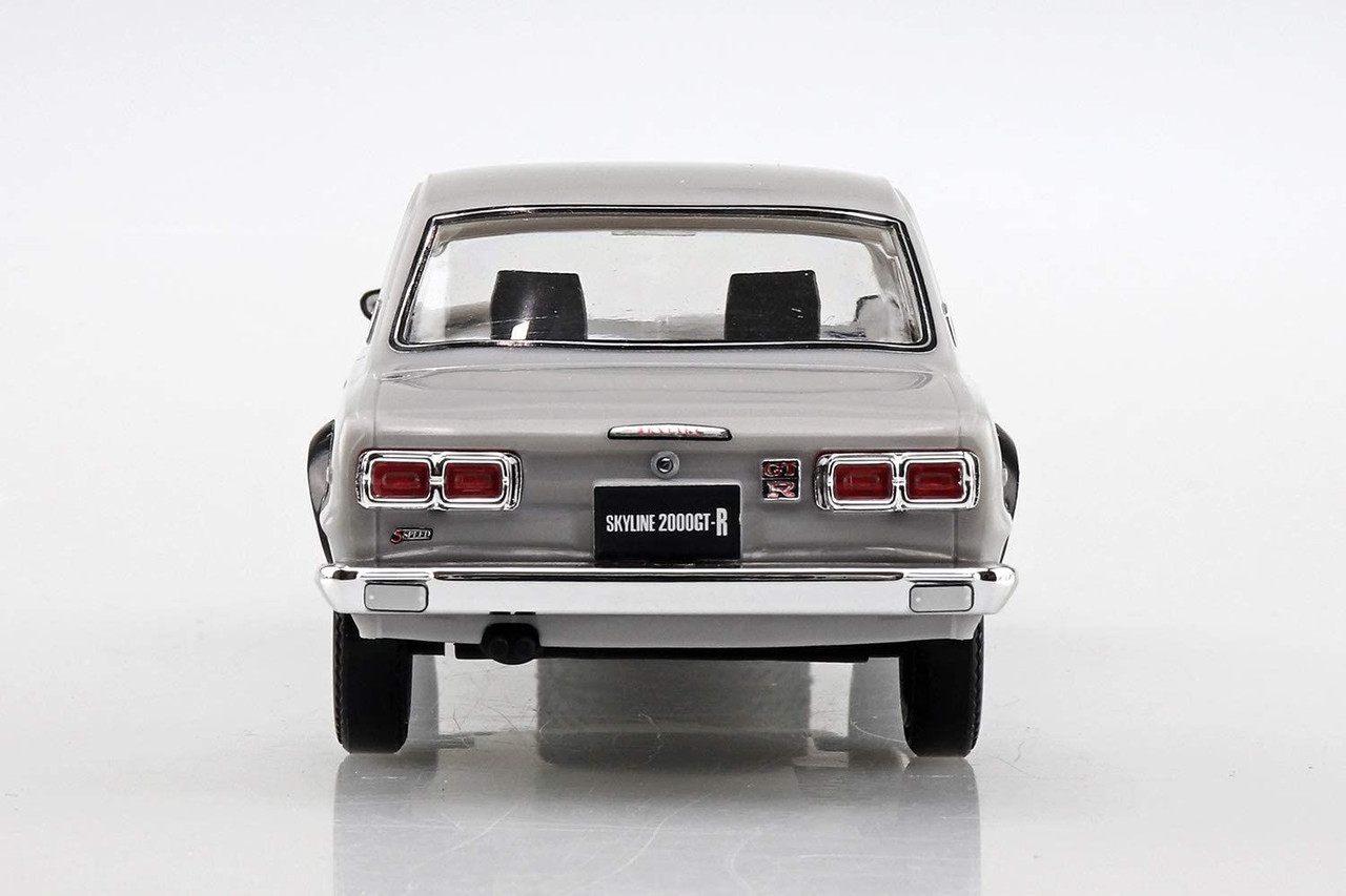 The Snap Kit 1/32 Nissan Skyline 2000GT-R (Silver) AUG Plastic Model