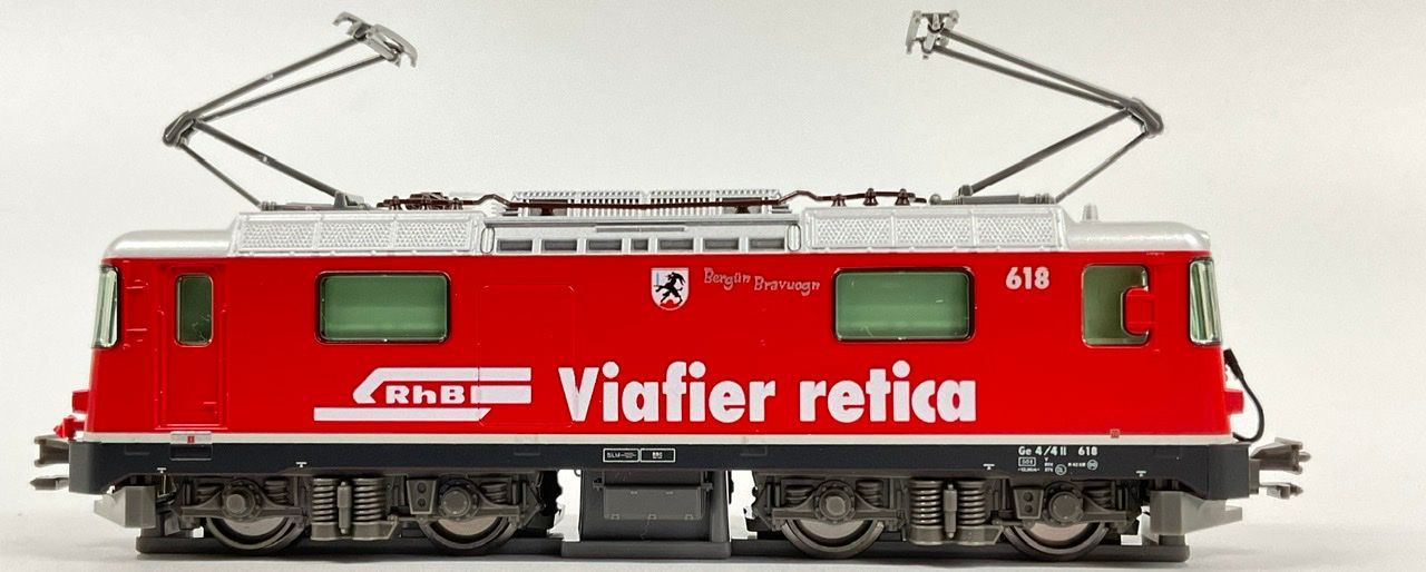 ARNOLD #2382 ＳＢＢ （スイス国鉄） ＲＢｅ４／４ 型電車 量産タイプ　旧ロゴ　（グリーン）　金属歯車交換済