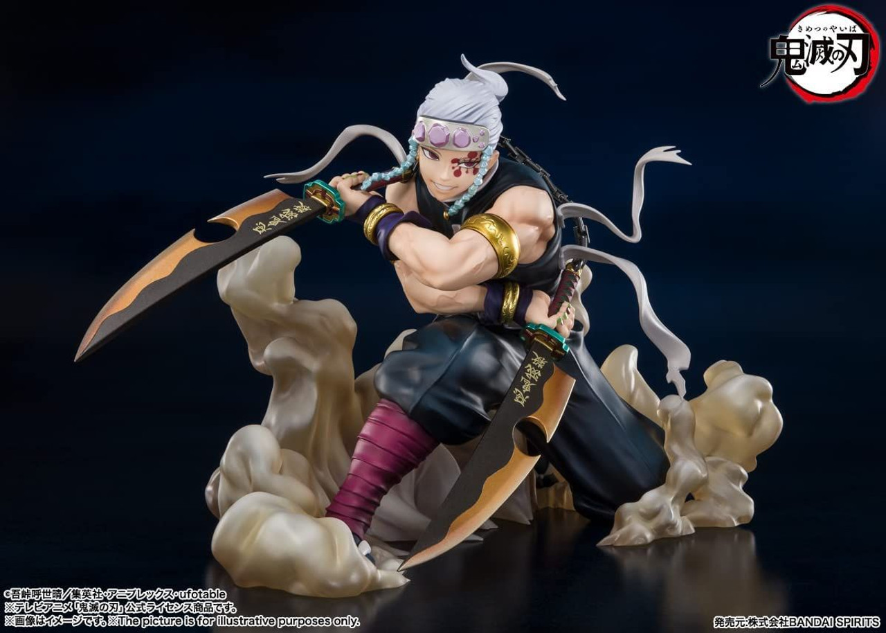 Bandai Figuarts ZERO Tengen Uzui Figure (Demon Slayer: Kimetsu no Yaiba)