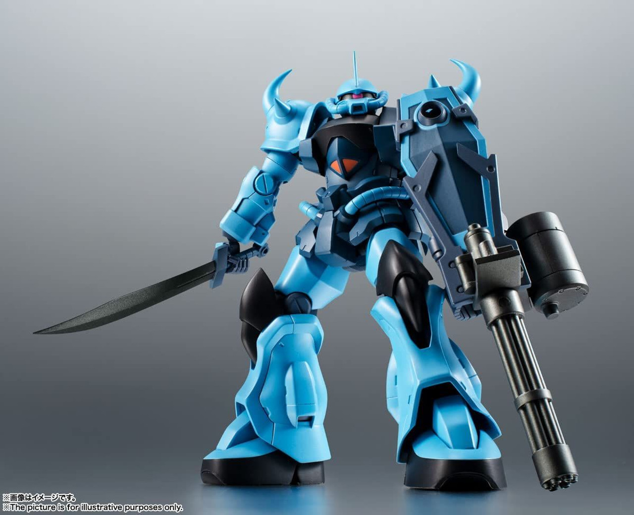 Bandai Robot Spirits -SIDE MS- MS-07B-3 Gouf Custom ver. A.N.I.M.E. Figure  (Mobile Suit Gundam The 08th MS Team)