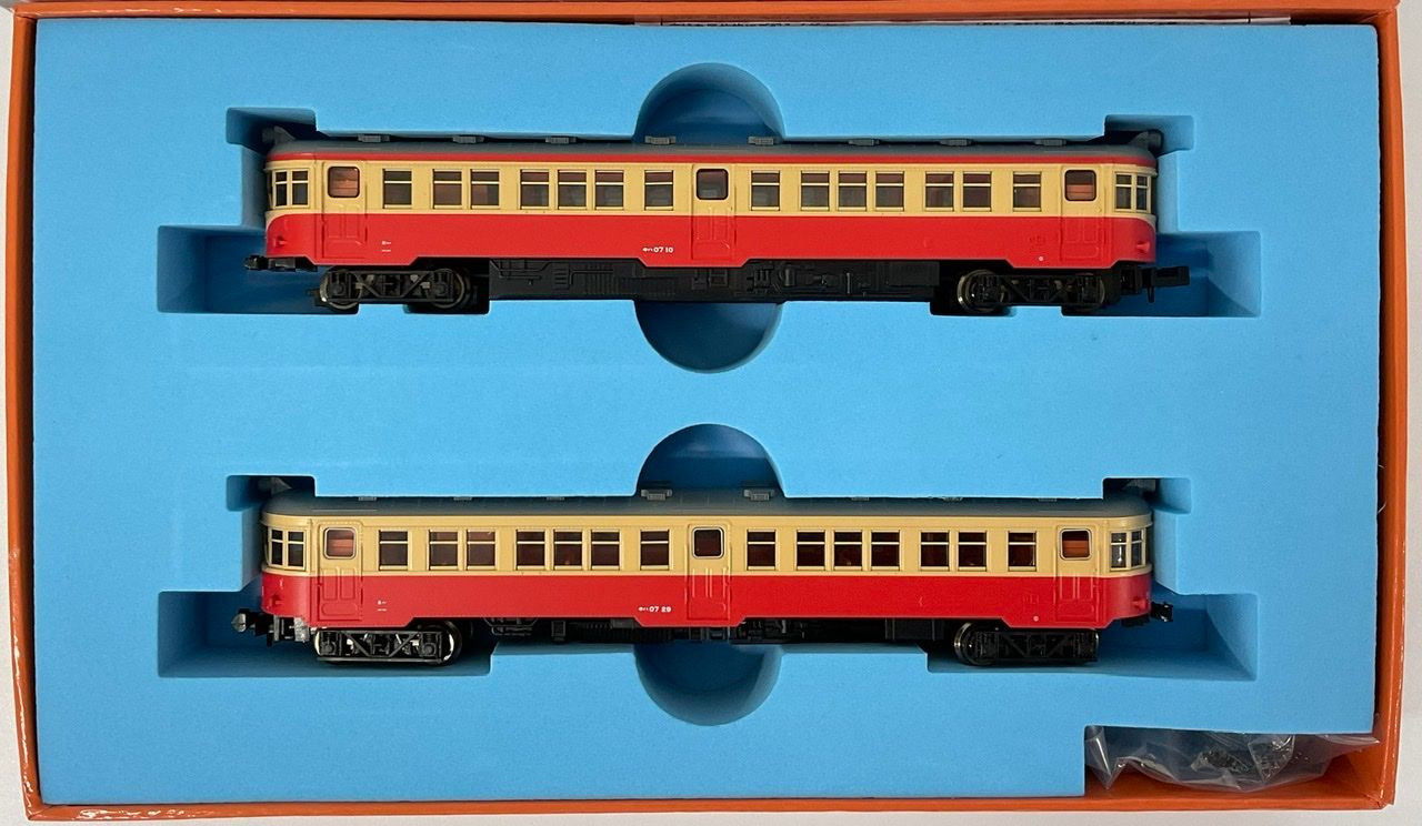 A2285 JNR Type KIHA 07-0 Rivet Body New Painting 2 Cars Set (N Scale)