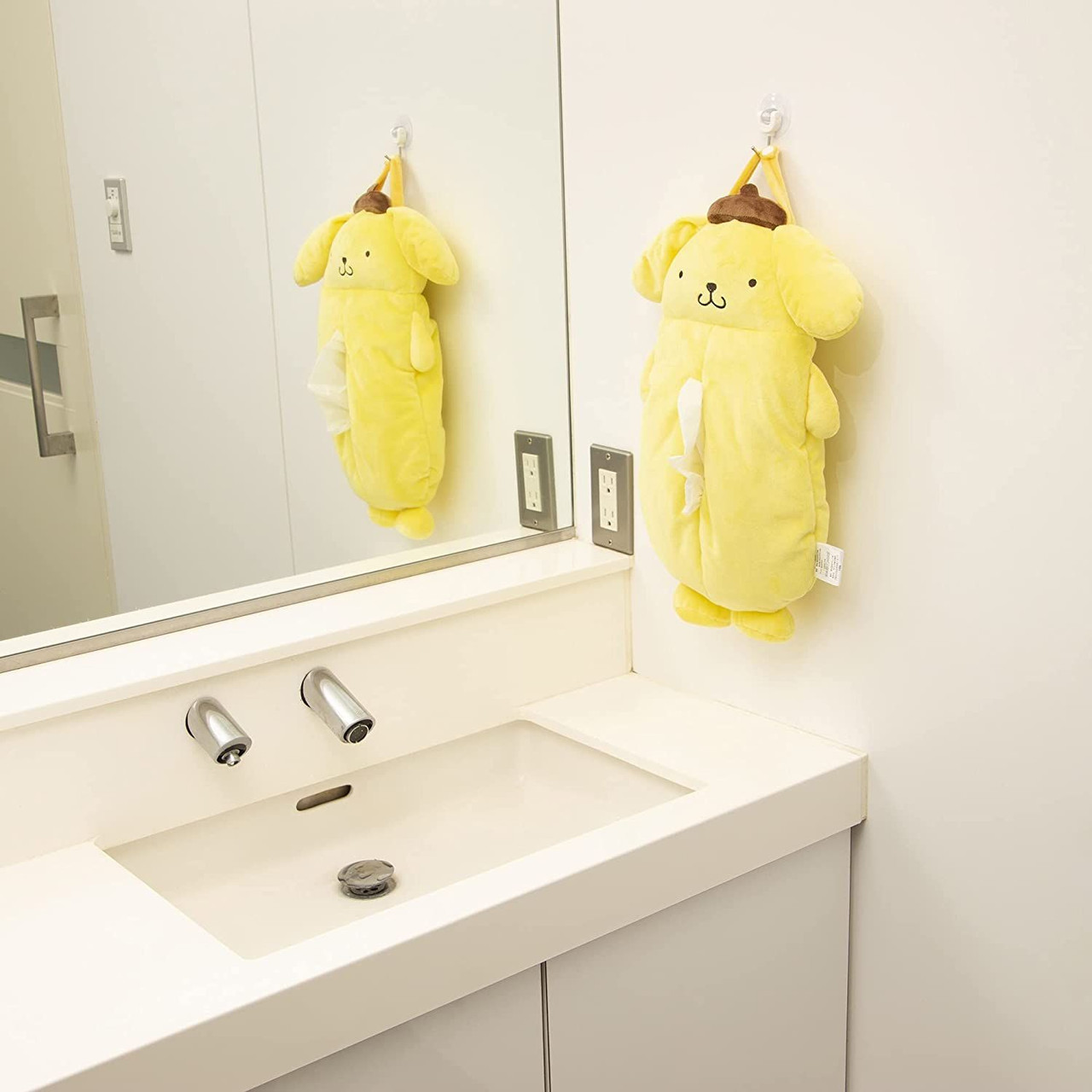 Sanrio Plush Hanging Tissue Case Pom Pom Purin