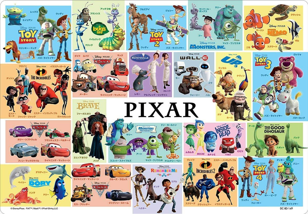 Jigsaw Puzzle Disney Collected Pixar Friends! (80 Pieces