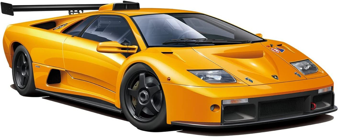 The Super Car No.20 1/24 Lamborghini Diablo GTR Plastic Model