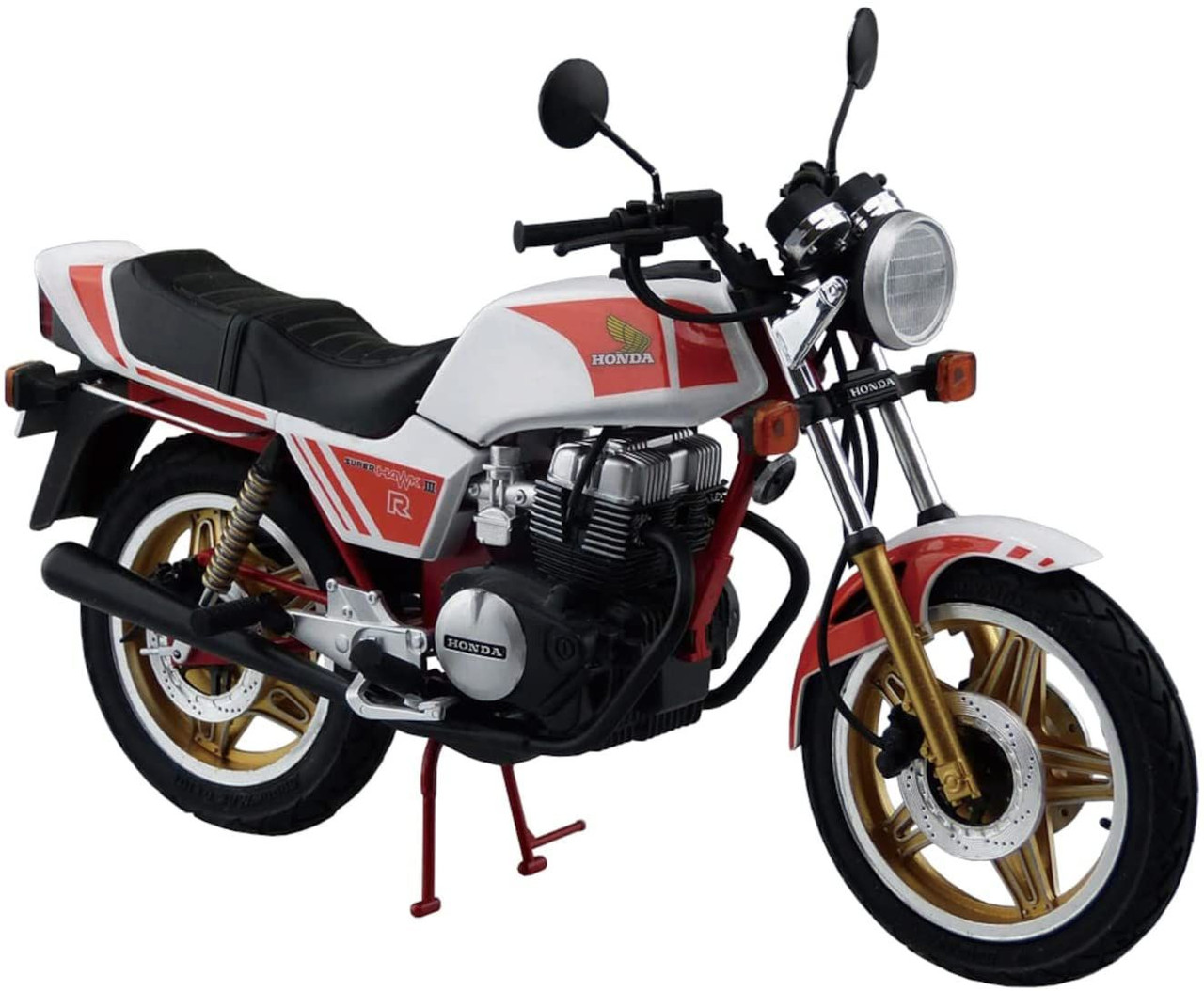 The Bike No.16 1/12 Honda Super Hawk lllR 1981 Plastic Model