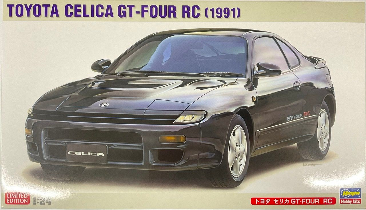 1/24 Toyota Celica GT-FOUR RC Plastic Model