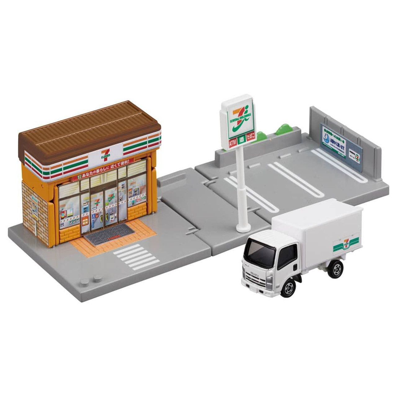 Takara Tomy Tomica World Tomica Town Seven Eleven (w/ Tomica)