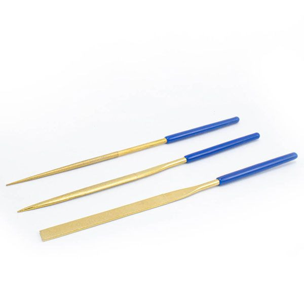 Titanium Coating Diamond File 3pc Set #400