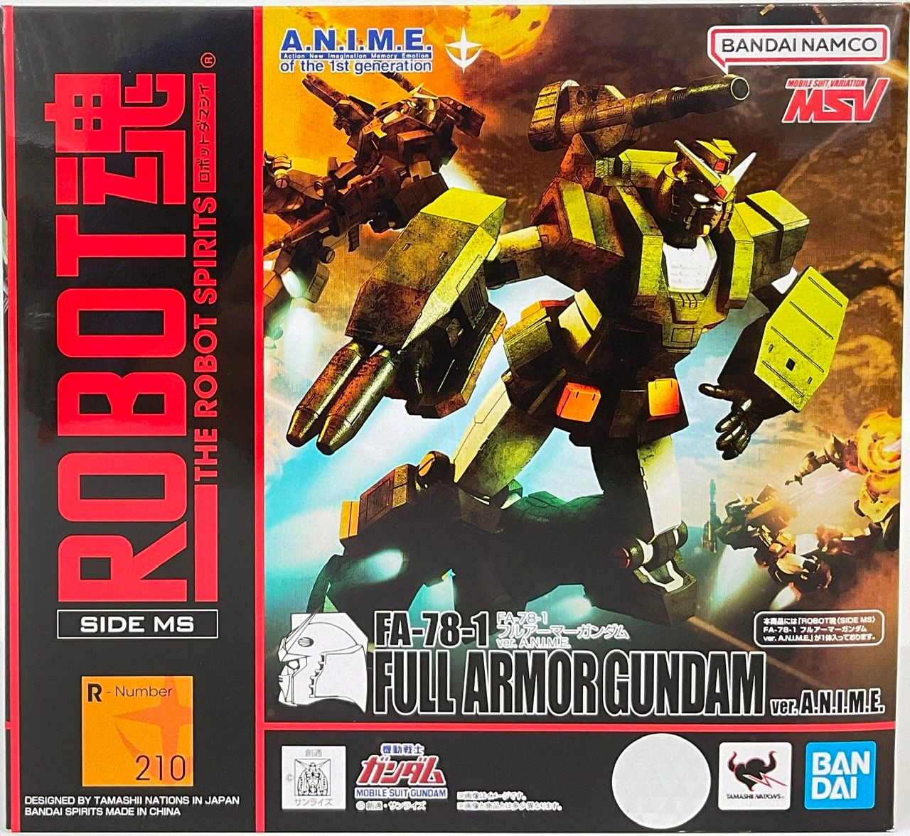 Robot Spirits (Side MS) FA-78-1 Full Armor Gundam ver. A.N.I.M.E.